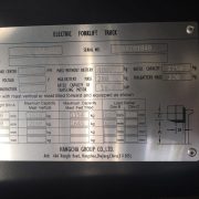 2.5 Ton Li-ion Battery Forklift